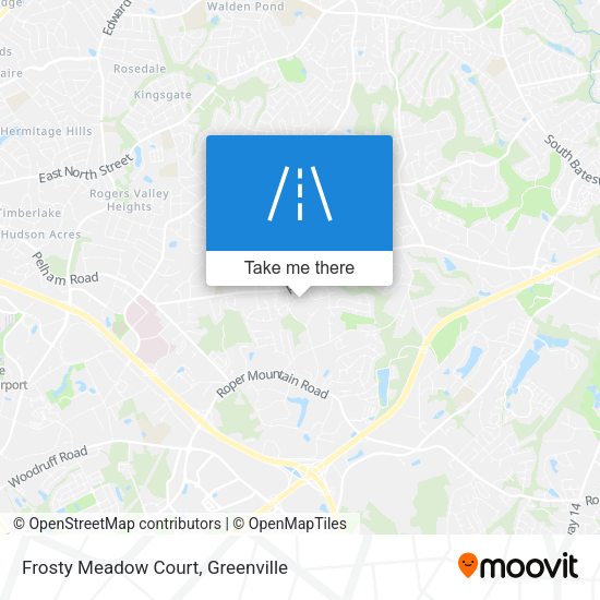 Mapa de Frosty Meadow Court
