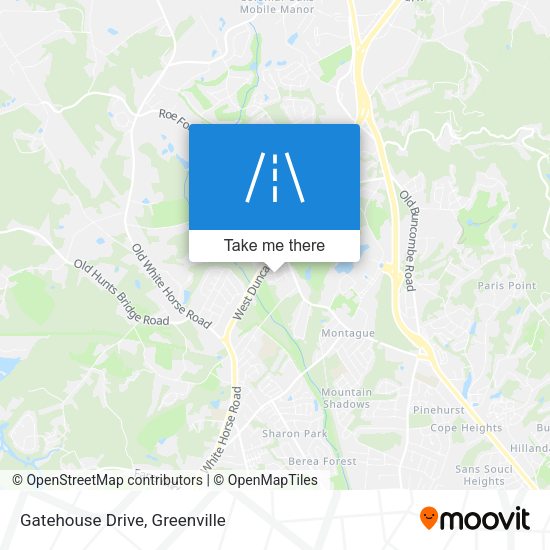 Mapa de Gatehouse Drive