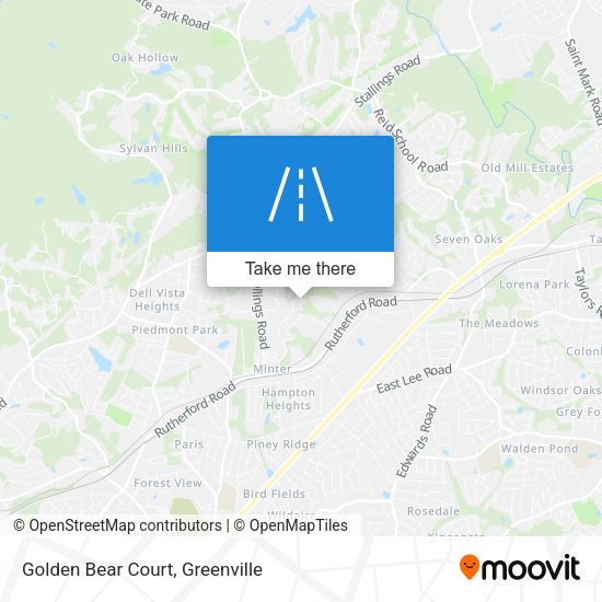 Mapa de Golden Bear Court