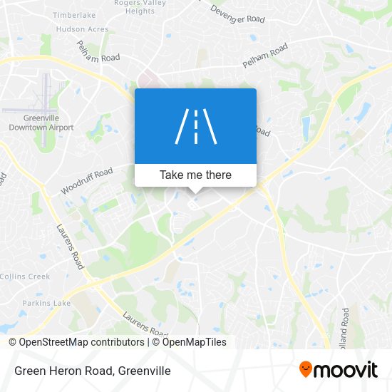 Mapa de Green Heron Road