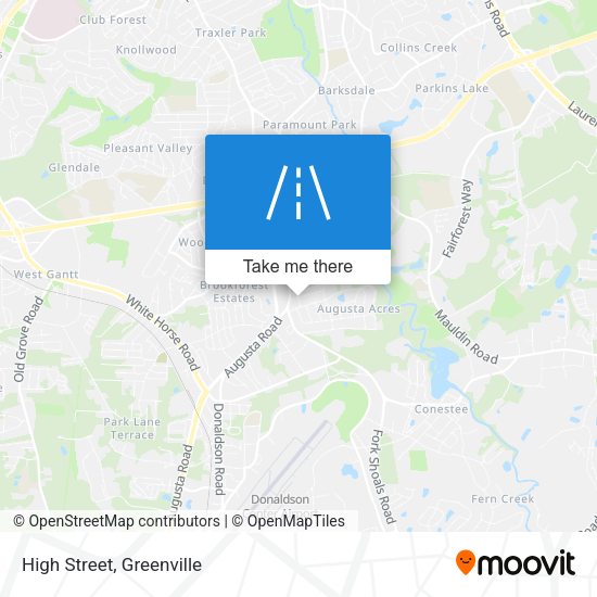 Mapa de High Street