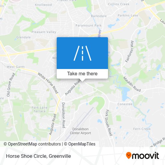 Mapa de Horse Shoe Circle