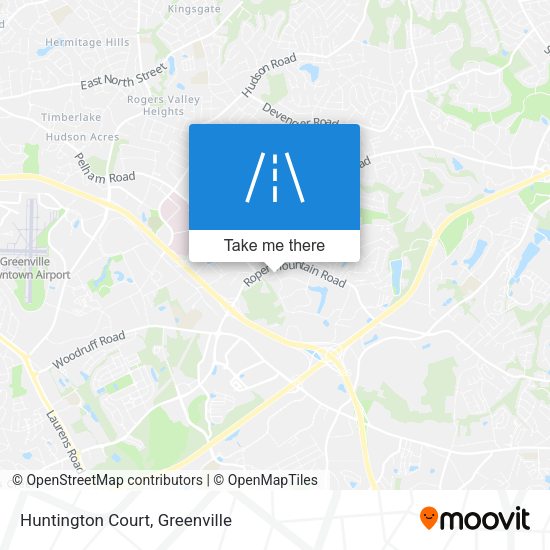 Mapa de Huntington Court