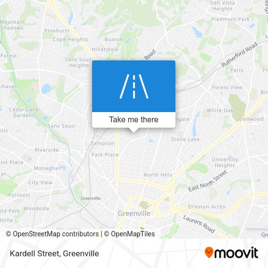 Mapa de Kardell Street