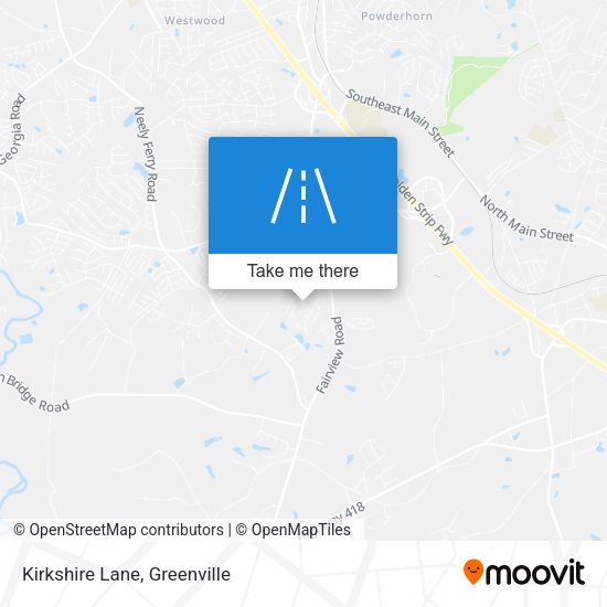 Kirkshire Lane map
