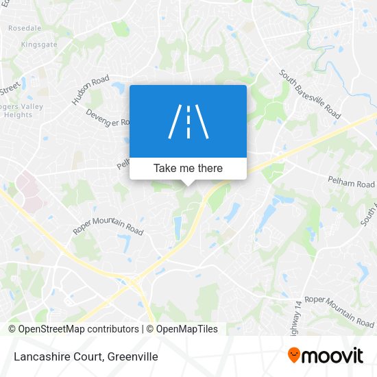 Lancashire Court map