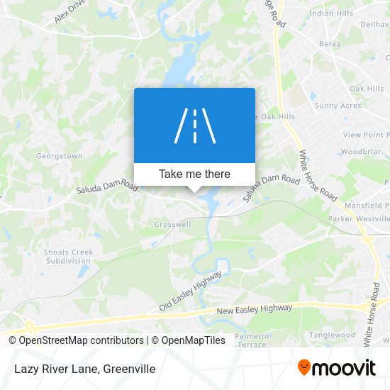 Mapa de Lazy River Lane