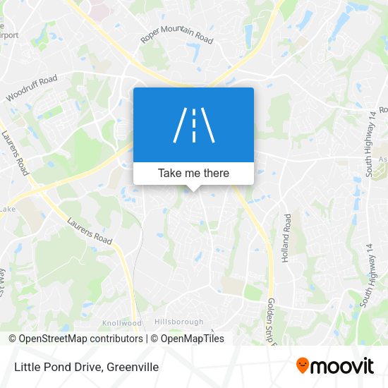 Little Pond Drive map