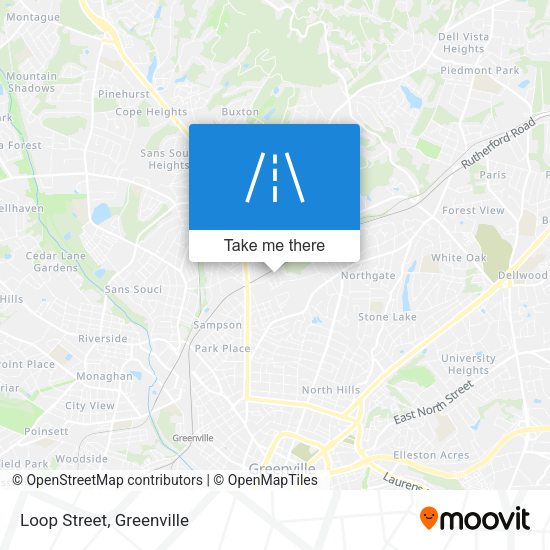 Mapa de Loop Street