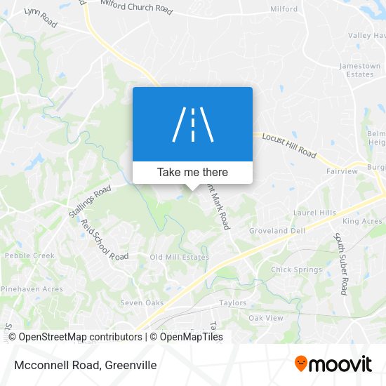 Mapa de Mcconnell Road