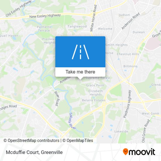Mapa de Mcduffie Court