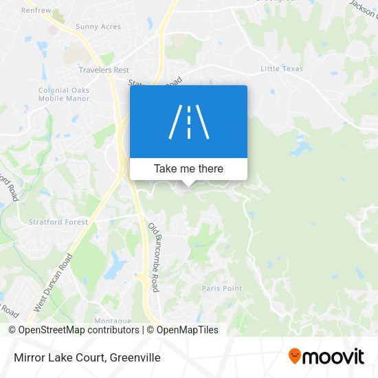 Mapa de Mirror Lake Court