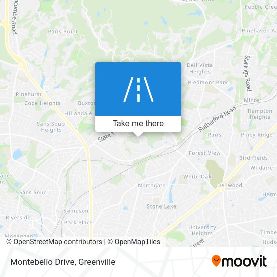 Montebello Drive map