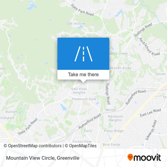 Mountain View Circle map