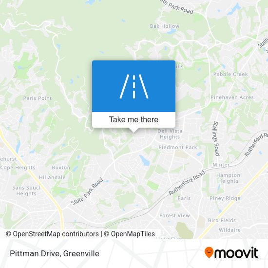Mapa de Pittman Drive