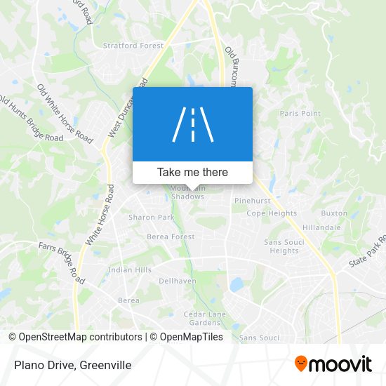 Mapa de Plano Drive
