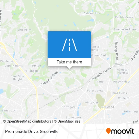 Promenade Drive map