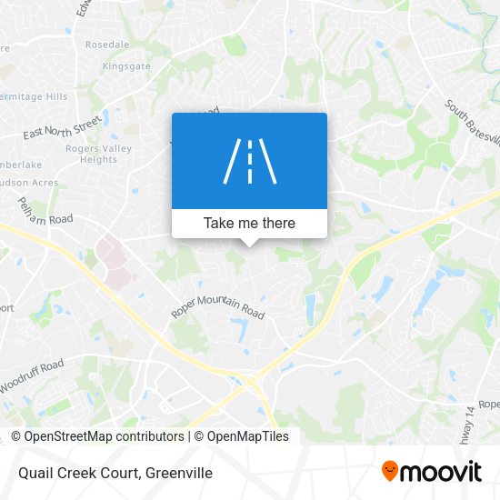 Quail Creek Court map