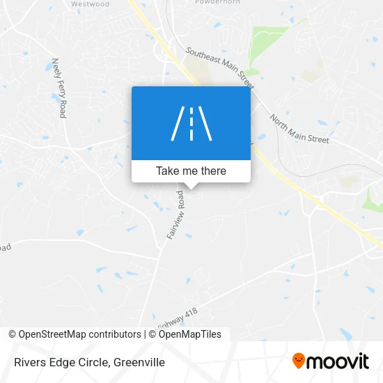 Mapa de Rivers Edge Circle