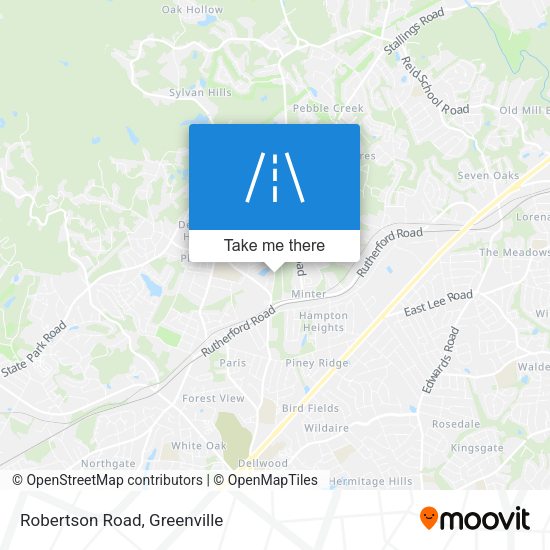 Mapa de Robertson Road