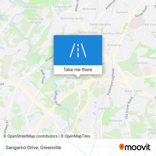 Mapa de Sangamo Drive