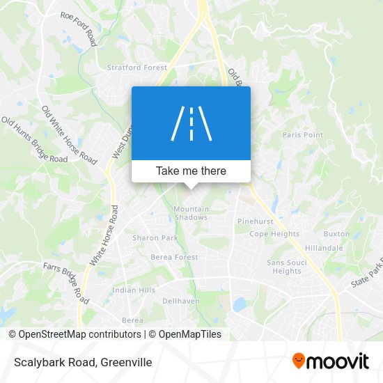 Mapa de Scalybark Road