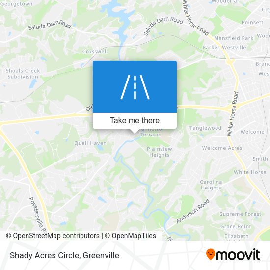 Mapa de Shady Acres Circle
