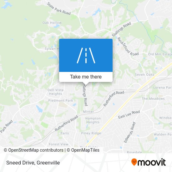 Mapa de Sneed Drive