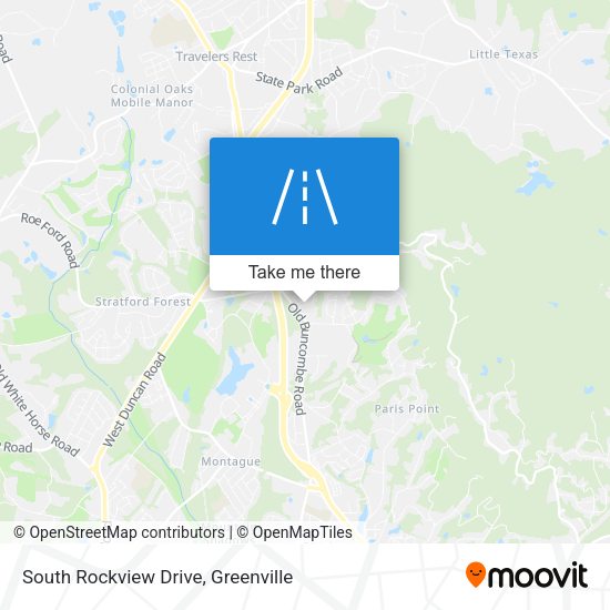 South Rockview Drive map
