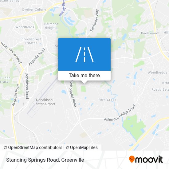 Mapa de Standing Springs Road