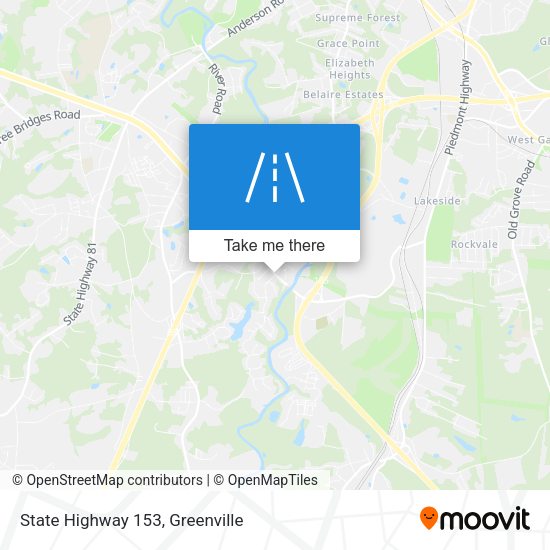 Mapa de State Highway 153