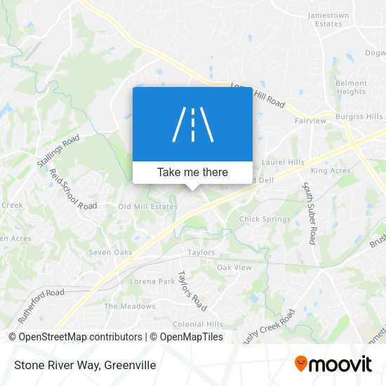 Stone River Way map