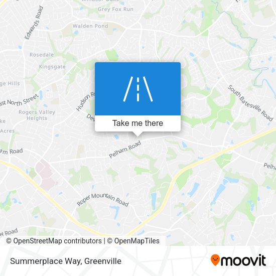Summerplace Way map