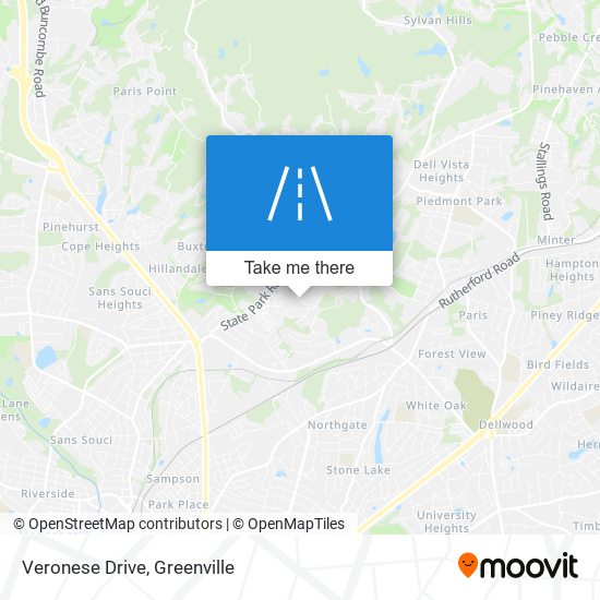 Veronese Drive map