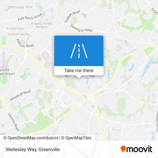 Mapa de Wellesley Way