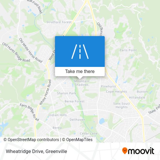 Mapa de Wheatridge Drive