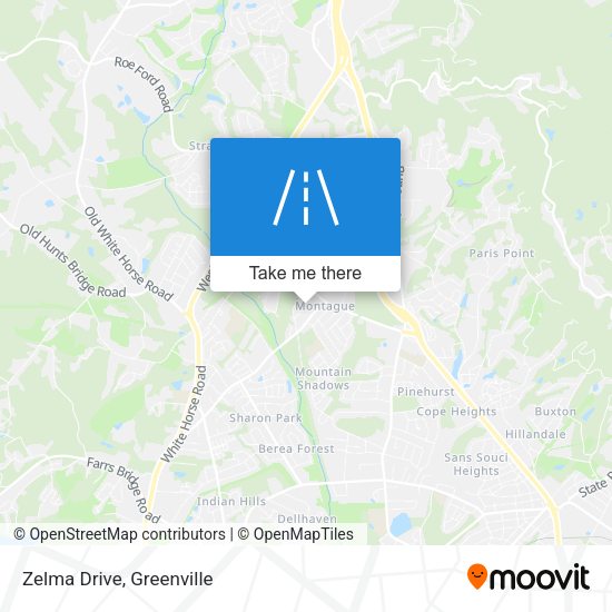 Mapa de Zelma Drive