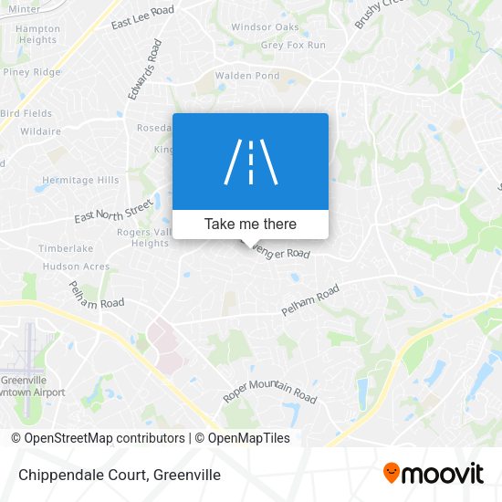 Chippendale Court map