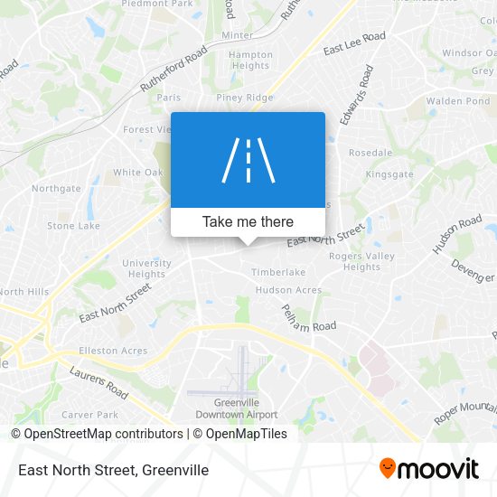 Mapa de East North Street