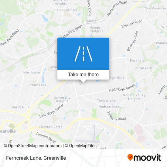 Mapa de Ferncreek Lane