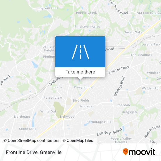 Frontline Drive map
