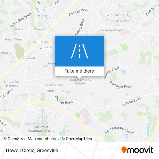 Mapa de Howell Circle