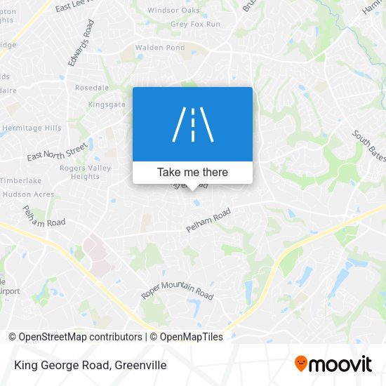 King George Road map