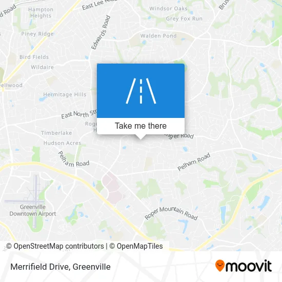 Merrifield Drive map