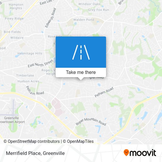 Merrifield Place map