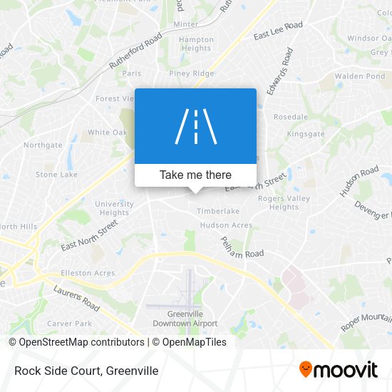 Rock Side Court map