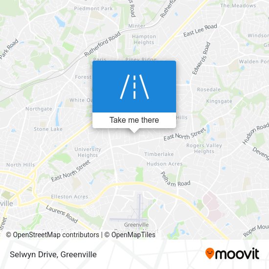 Mapa de Selwyn Drive