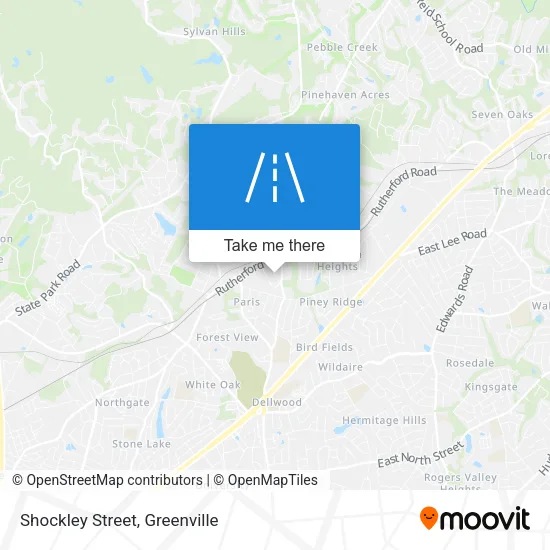 Shockley Street map