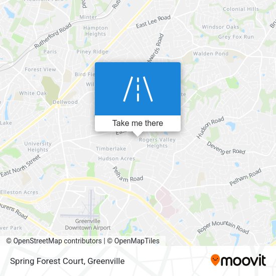 Spring Forest Court map