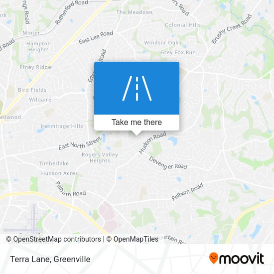 Mapa de Terra Lane